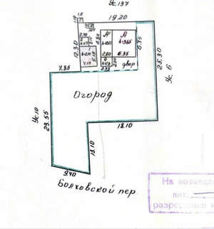 Дом 50м², 1-этажный, участок 7 сот.