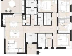 Дом 180м², 1-этажный, участок 9 сот.  