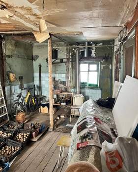 Дом 38м&sup2;, 2-этажный, участок 14 сот.  