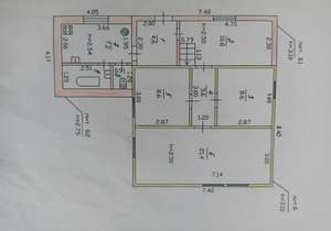 Дом 97м&sup2;, 2-этажный, участок 2 сот.  