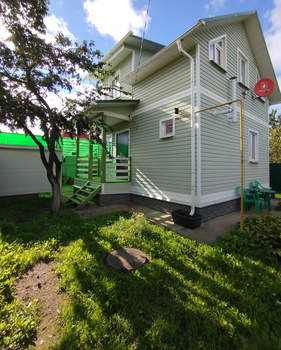 Дом 62м², 2-этажный, участок 8 сот.  