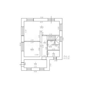 Дом 130м&sup2;, 2-этажный, участок 12 сот.  