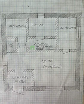 Дача 60м², 1-этажный, участок 7 сот.  