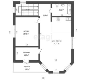 Дом 185м², 2-этажный, участок 4 сот.  