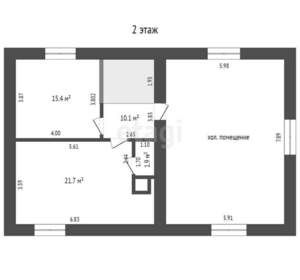Дом 150м&sup2;, 2-этажный, участок 9 сот.  
