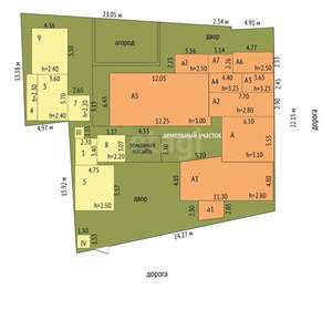 Дом 44м&sup2;, 1-этажный, участок 0 сот.  