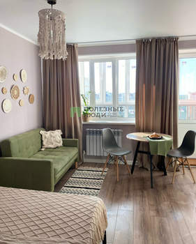 Студия квартира, на длительный срок, 26м2, 9/10 этаж