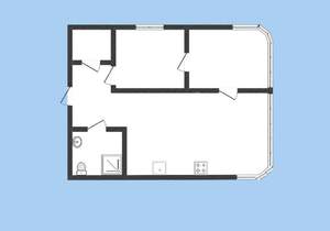 2-к квартира, вторичка, 36м2, 10/11 этаж