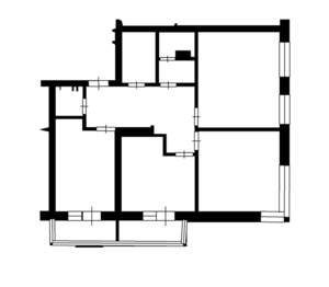 3-к квартира, строящийся дом, 92м2, 1/17 этаж