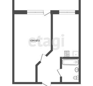 1-к квартира, вторичка, 38м2, 3/4 этаж
