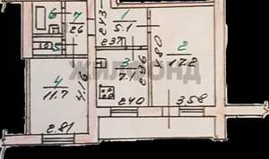 2-к квартира, вторичка, 47м2, 5/10 этаж