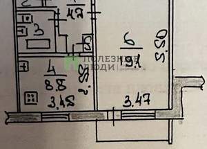 1-к квартира, вторичка, 38м2, 8/10 этаж