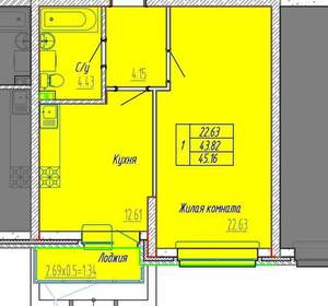3-к квартира, вторичка, 103м2, 2/17 этаж