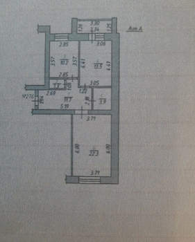2-к квартира, вторичка, 64м2, 4/9 этаж