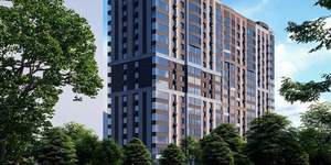 2-к квартира, строящийся дом, 50м2, 5/17 этаж