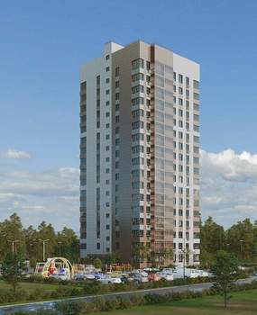 3-к квартира, строящийся дом, 92м2, 1/17 этаж