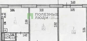2-к квартира, вторичка, 50м2, 5/9 этаж