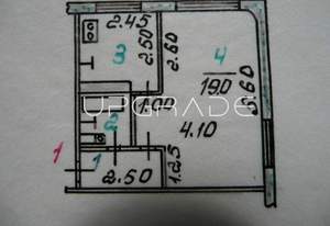 1-к квартира, вторичка, 30м2, 1/5 этаж