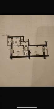 2-к квартира, вторичка, 61м2, 4/5 этаж