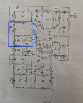 1-к квартира, вторичка, 41м2, 4/9 этаж