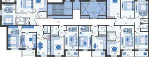 3-к квартира, вторичка, 83м2, 10/20 этаж