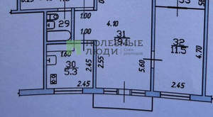 2-к квартира, вторичка, 46м2, 3/5 этаж