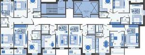 3-к квартира, вторичка, 83м2, 16/20 этаж
