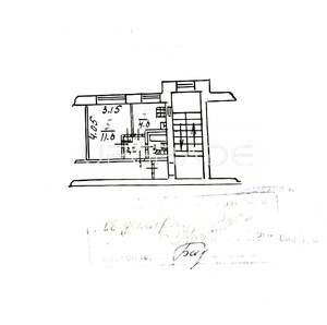 1-к квартира, вторичка, 21м2, 5/5 этаж