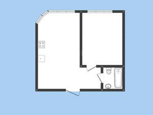 1-к квартира, вторичка, 31м2, 12/11 этаж
