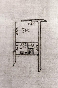 1-к квартира, вторичка, 32м2, 1/2 этаж