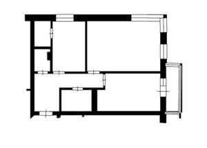 2-к квартира, вторичка, 71м2, 1/17 этаж