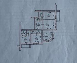 4-к квартира, вторичка, 141м2, 1/8 этаж