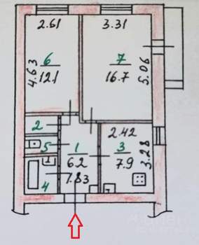 Фото квартиры на продажу (3)